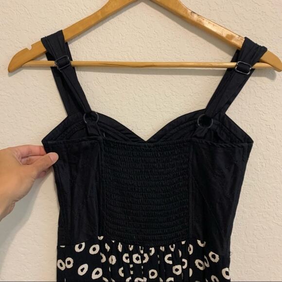Anthropologie Eloise Black and White Mini Dress Small - Picture 5 of 9